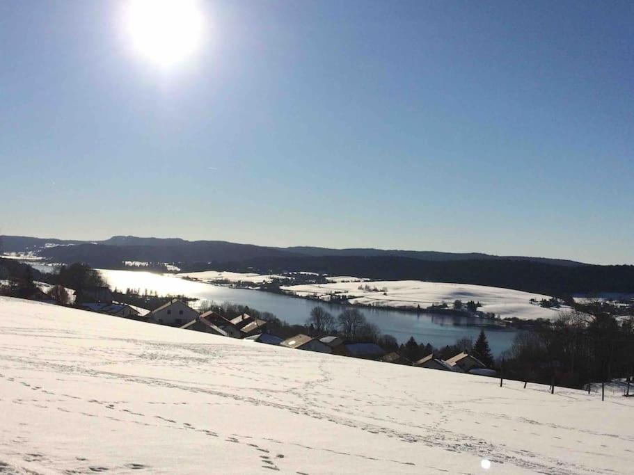 Ancienne Ferme Comtoise 4 Etoiles, 11 Personnes Lac St-Point/Mont D'Or Montperreux Exterior foto