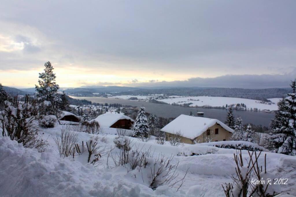Ancienne Ferme Comtoise 4 Etoiles, 11 Personnes Lac St-Point/Mont D'Or Montperreux Exterior foto